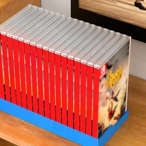 16-Game Case Holder & Organizer for Nintendo Switch, Yellow - Image 4