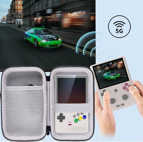 Hard Carrying Case Compatible with Retroid Pocket Classic/Retroid Pocket Flip 2/ Flip Retro Game Handheld Console (Grey) - Image 6