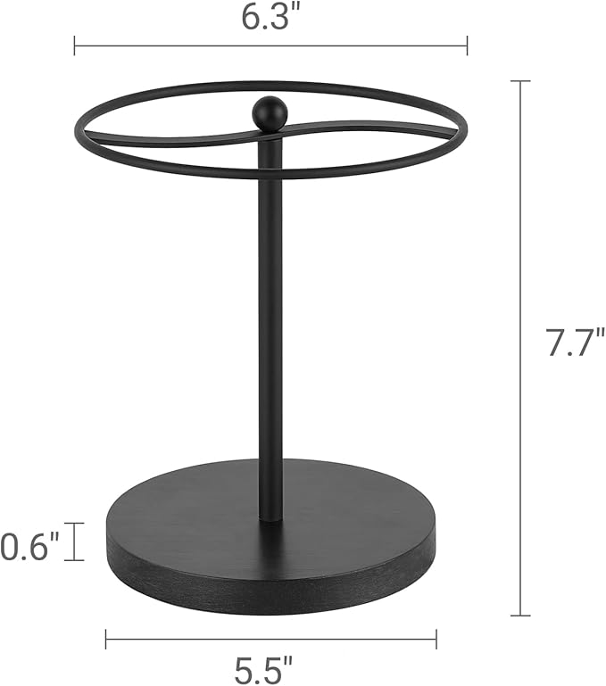 Mkono Sunglasses Organizer, Metal Glass Holder Storage Stand Display 1 Pack - Image 7