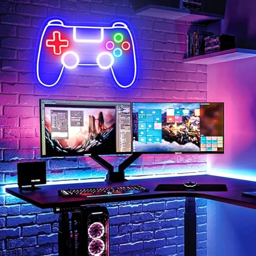 Gamepad Neon Sign - Dimmable USB Powered LED Light - Image 3