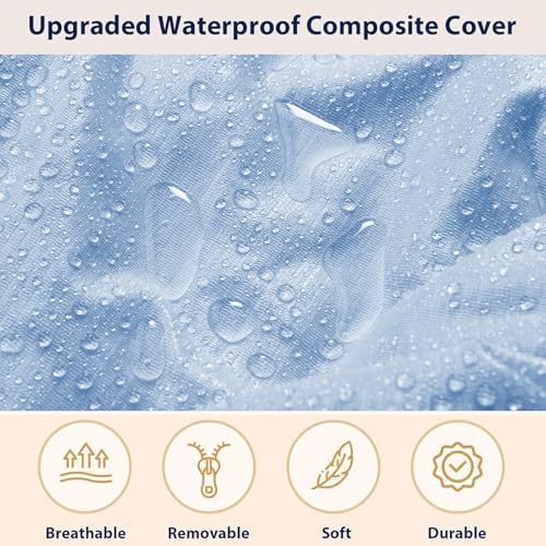 Bean Bag Covers Only, Fluffy Stuffed Beanbag Chair Covers No Filler, Washable Bean Bags Cover for Adults, Stuffed Animal Bean Bag Anti-Slip, 6FT, Blue - Image 6
