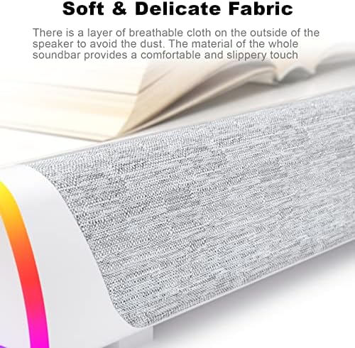 SOULION R30 Plus Bluetooth Computer Speakers, Wired USB Powered Plug & Play - Image 6
