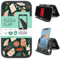 Flight Flap Airplane Phone Holder - Foldable Phone Stand for Plane Travel by FlightFlapbyFolden