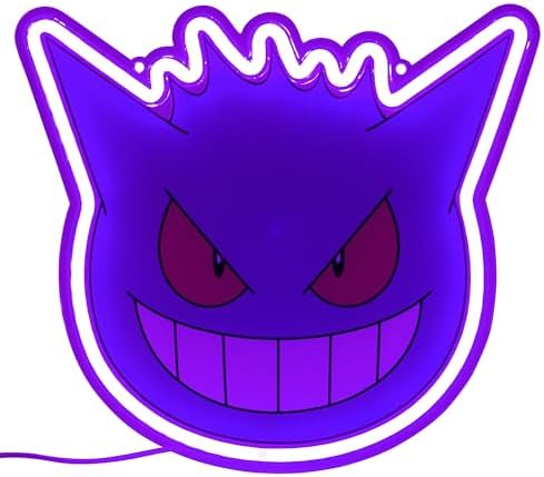 Silver Buffalo Pokémon Gengar Face Small Die Cut, Wall Art - Image 5