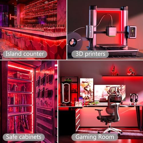 echosari Strip Lights USB 9.8Ft 180 LED Strip Lights Cuttable Each 2835 SMD - Image 4