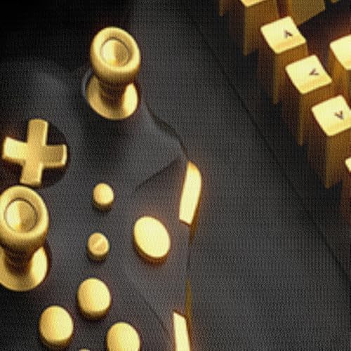 Queen Size Comforter Cover with Pillowcases, Duvet Cover Set and Bedding Set – Gold Game Controller Print for Vibrant Gamer Bedroom Decor – Ideal for Boys & Girls – Exciting & Youthful Vibes - Image 6