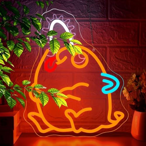 Anime Neon Sign for Wall Decor Japanese Anime Neon Light for Game Room by FuzuneliDimmableLEDNeon