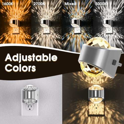 Briignite Night Light Plug into Wall, Color Changing Night Light for Kids - Image 2