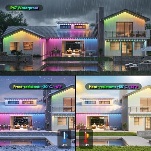 iNextStation 9.84FT LED Strip Lights, 360° Glow Smart IC 5V USB LED Lights - Image 6