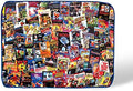 8-Bit Armageddon Retro Video Games Fleece Throw Blanket | Plush Soft Polyester Cover for Sofa and Bed, Cozy Home Decor, Luxury Room Essentials | Novelty Gifts for Adults and Kids | 45 x 60 Inches by Toynk