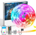 DAYBETTER Led Lights for Bedroom 100 ft, Led Strip Lights, Led Light Strips with Remote and App Control, Music Sync RGB Color Changing Led Lights for Room Decoration by DAYBETTER