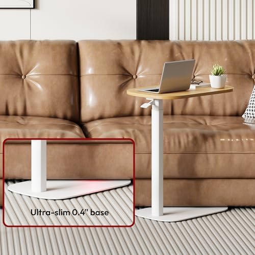 SANODESK 24''Standing Desk Pneumatic Height Adjustable Mobile Overbed Table - Image 5