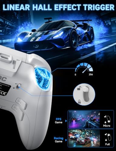 AOC PC Controller with Interactive Screen, Hall Effect Sticks & Triggers - Image 4