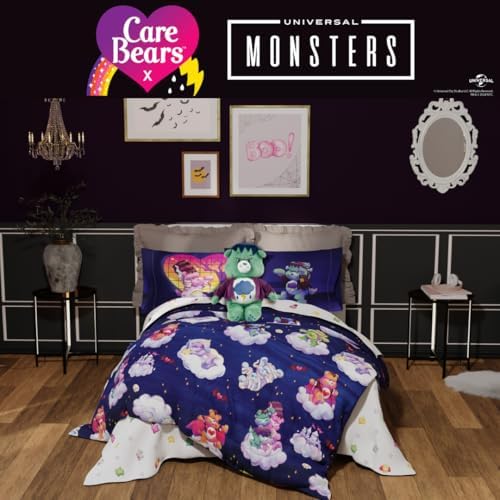Care Bears x Universal Monsters Grumpy Bear Frankenstein Monsters Halloween Bedding Super Soft Cozy Decorative Cuddle Pillow, (Officially Licensed Product) By Franco Collectibles - Image 7