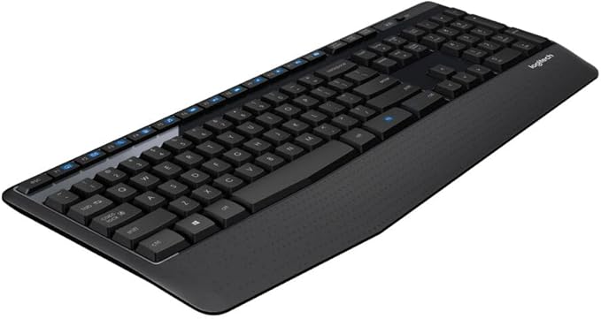 Logitech K345 Full Size Wireless Keyboard with Palm Rest for PC, Laptop - Image 2