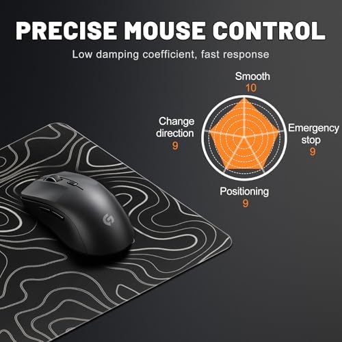 Glass Mousepad, Hard Surface Gaming Mouse Pads, Mousepad Gaming, Glasspad - Image 3