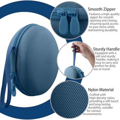 for Beats Studio Pro/Studio3/Solo4/Solo3 Headphones Hard Case, Blue - Image 5