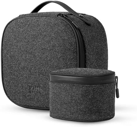 KIWI design P4 Carry Case for Quest/Vision, Fit Original Strap & Controller by KIWIdesignUS