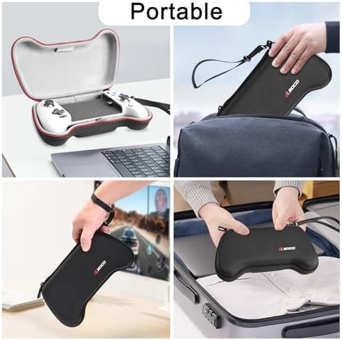 RLSOCO Carrying Case for GameSir G8 Galileo Type-C Mobile Gaming Controller - Black (Case Only) - Image 6