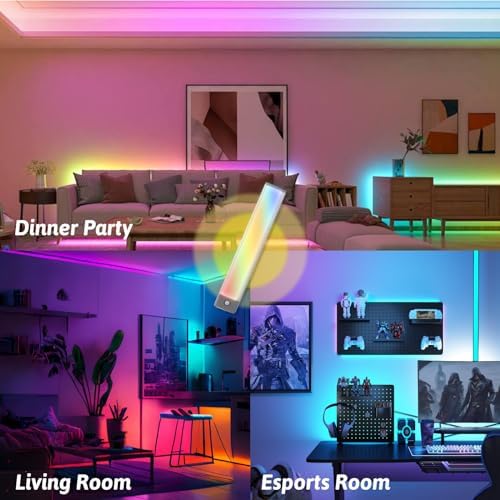 LEPOTEC RGB Color Changing Under Cabinet Lighting,10" Motion Sensor Light - Image 6