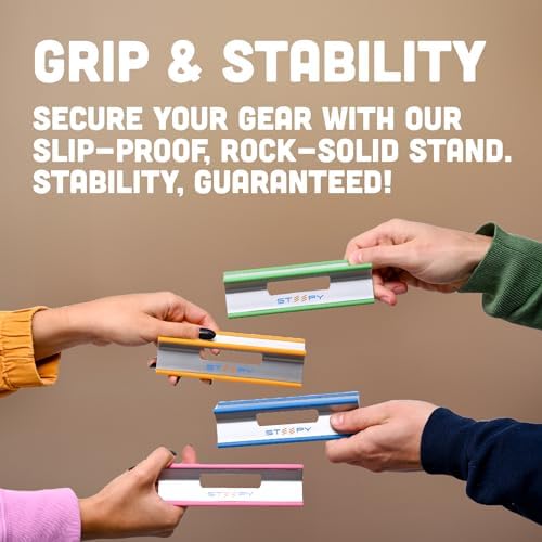 Steepy Portable Laptop Stand for Desk Adjustable Height, 13-17 Inch Devices - Image 4
