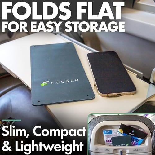 Flight Flap Airplane Phone Holder - Foldable Phone Stand for Plane Travel - Image 4