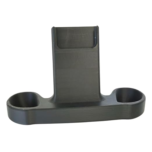 3D Printed Controller Organizer for Pegboard Wall Storage, Side Cradle Desktop Stand with Open Top Access for Dock Alignment and Tidy Gaming Areas - Image 6