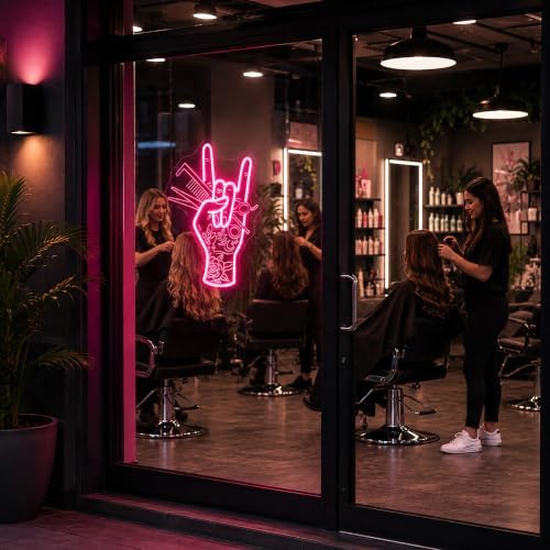 Neon Sign, Hair Salon Neon Signs for Wall Decor LED Sign Neon Light - Image 4