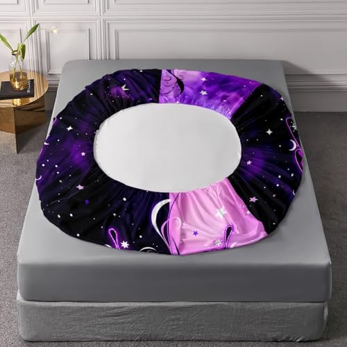 HOSIMA Girls Butterfly Queen Bedding Sets,1 Fitted Sheet+2 Pillowcases. - Image 6