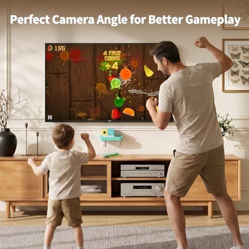 RIBOTS Wall Mounted Holder for Nex Playground Game System with Silicone Remote Case Cover, Wood Shelf for Console & Remote, 3-Step Easy Setup, Storage Organizer for Nex Playground Kids & Families - Image 7