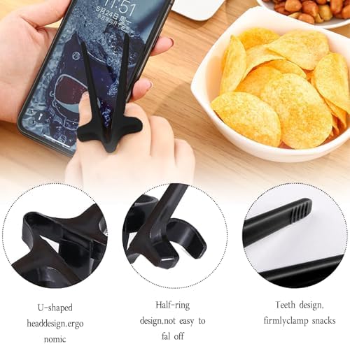 8 Pcs Finger Chopsticks For Gaming Plastic Thumb Sleeves For Mobile Phone - Image 3