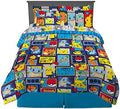 Pokémon Pikachu Full Size Bedding Set – Kids Bedding Super Soft Cozy Reversible Comforter and Sheet Set with Sham, 7 Piece Full Size, (Officially Licensed Product) by Franco by Franco