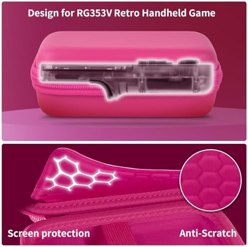 PAIYULE Travel Carrying Case for R36S RG353V RG353VS Handheld Game Console - Image 3