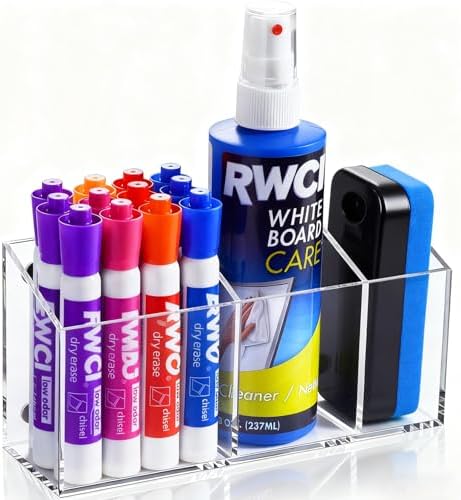 Magnetic Dry Erase Marker Holder for Whiteboard & Fridge & Locker by BEYGORM