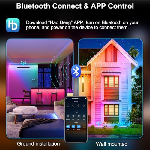 MEIKEE RGB Wall Washer Lights 42W RGBCW Smart APP LED Light Bar - Image 2