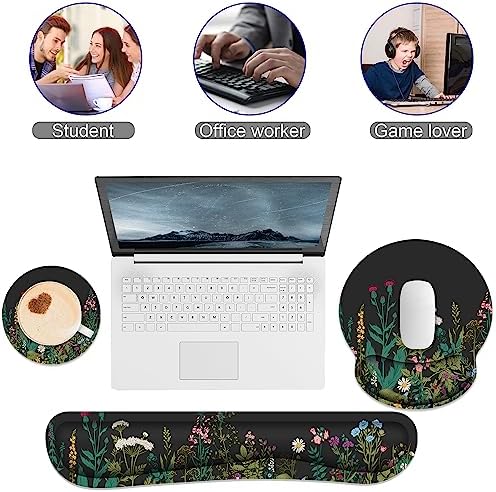 Ergonomic Mouse Pad with Wrist Rest and Keyboard Wrist Rest, Mousepad - Image 4