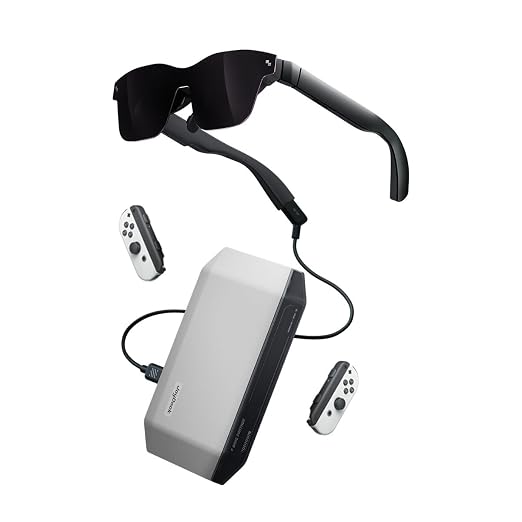 RayNeo JoyDock for Switch(Direct) /Switch 2(Back Clip Needed) - with 5000 mAh 5V/3A Flash Rechargeable Extended Battery, Charge & Play, Compatible Air 4/Air 3//Air 2 Series AR Glasses - Image 2