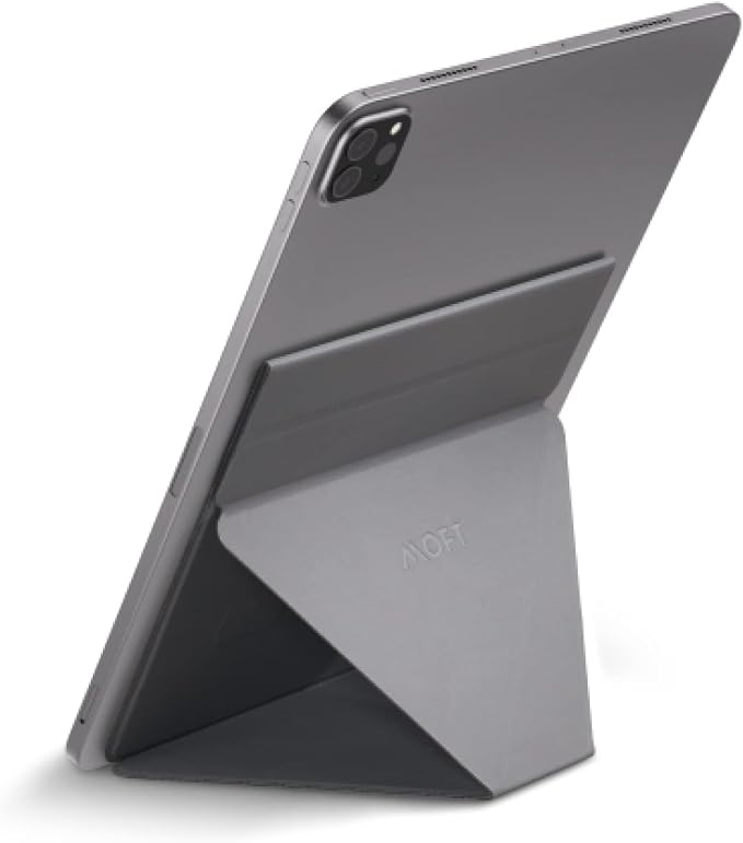 MOFT Invisible Slim Tablet Stand, Most Adjustable, Adhesive and Reusable, Compatible with Tablets Up to 13”,Gray by MOFT