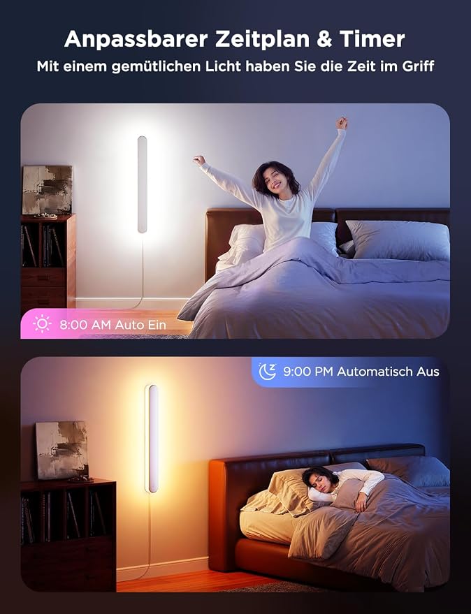 Govee Wall Sconce, Smart RGBIC Wall Lights, Works with Matter, 1 Pack - Image 7