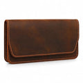 D&M leather studio Handmade Full Grain Leather Carrying Case for 5.5 Inch Handheld Game Console with Magnetic Snap Closure.Compatible with Switch Lite by DMleatherstudio
