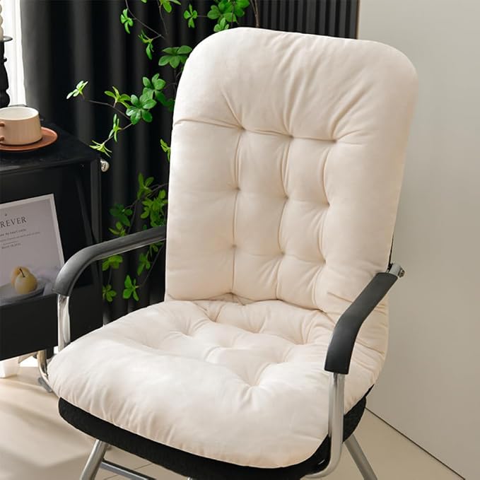 Office Chair Cushion Plush Seat Pad with Back Support Desk Cushions for Gamer Chair Recliner Rocking Chair by Unknown