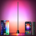 RGBIWC Corner Floor Lamp, Smart Ambient LED Light, Black by Unknown