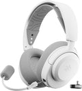 SteelSeries Arctis Nova 3P Wireless Multi-Platform Gaming Headset — Mobile App Control — 40 HR Battery — Neodymium Magnetic Drivers — 2.4GHz/Bluetooth — PS5, PS4, PC, Switch, Mobile — White by Unknown