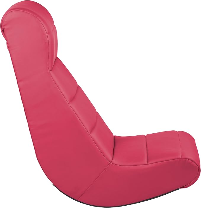 FDP Horizontal Floor Rocker, Lightweight Video Rocker for Kids and Teens, Ergonomic Chair for Reading, Gaming, Watching TV - Raspberry, 10489-RS - Image 4