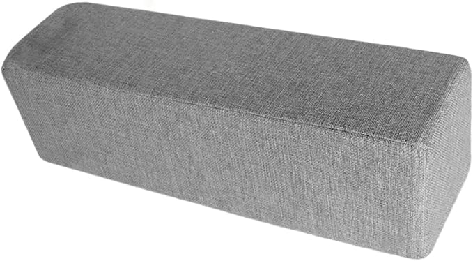 Couch Arm Rest Pillow,Armrest Practical Removable Washable Pillowcase Cushion, Elbow Support Pillow for Living Room, Armchair, Sofa, Chair, Dark Gray - Image 6