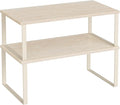 SONGMICS Cabinet Organizer Shelf, Set of 2 Spice Rack, Kitchen Storage by Unknown