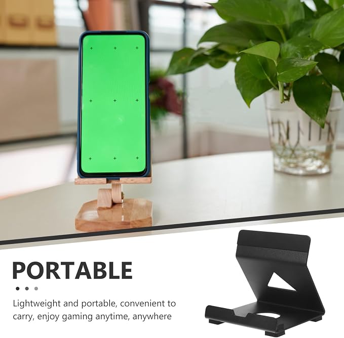Gadpiparty Compact Desktop Game Console Stand Skid Bracket for Handheld Consoles Like Portal Installation and Portable Design for Gaming The Go - Image 3