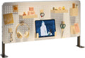 Desk Extender Steel Desktop Organizer, Desk Pegboard for Office Gaming Home, Gaming Pegboard,Pegboard for Desk,Work Desk Organizer, Standing Desk Accessories, No-Drill,C,40*80cm/16*31in by Unknown