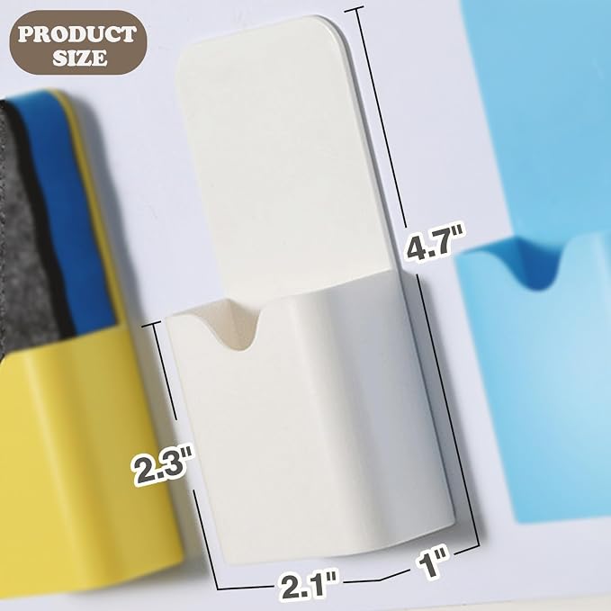 2pcs Magnetic Pen Marker Holders, Magnet Pencil Cup Storage Organizer for Classroom Office Home Locker and Refrigerator Whiteboard Locker (QX107) - Image 2