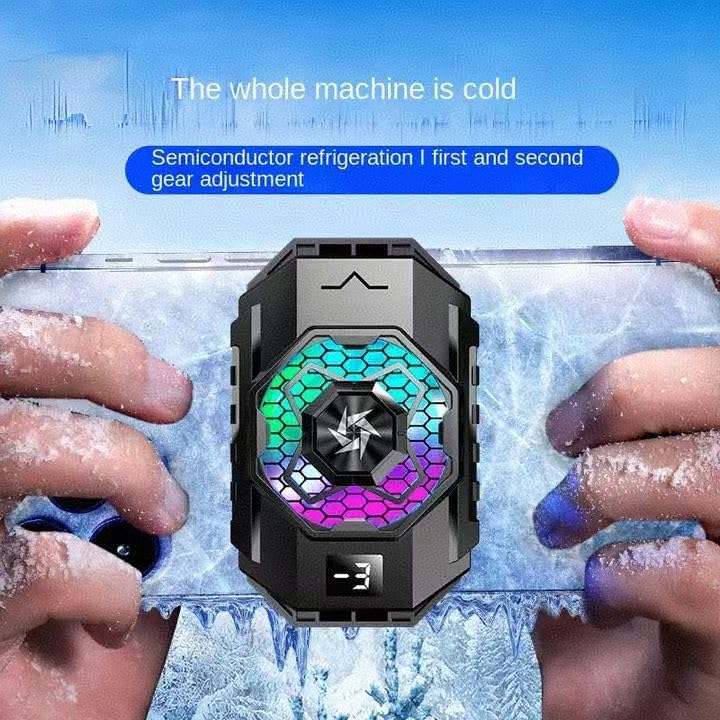 Phone Cooler with Semiconductor Refrigeration,.Phone Cooler Fan for Tiktok Live Streaming, Outdoor Vlog, for Gaming This Works Phenomenal, Keeps Your Phone Cool While Keeping Speed Normal. - Image 4